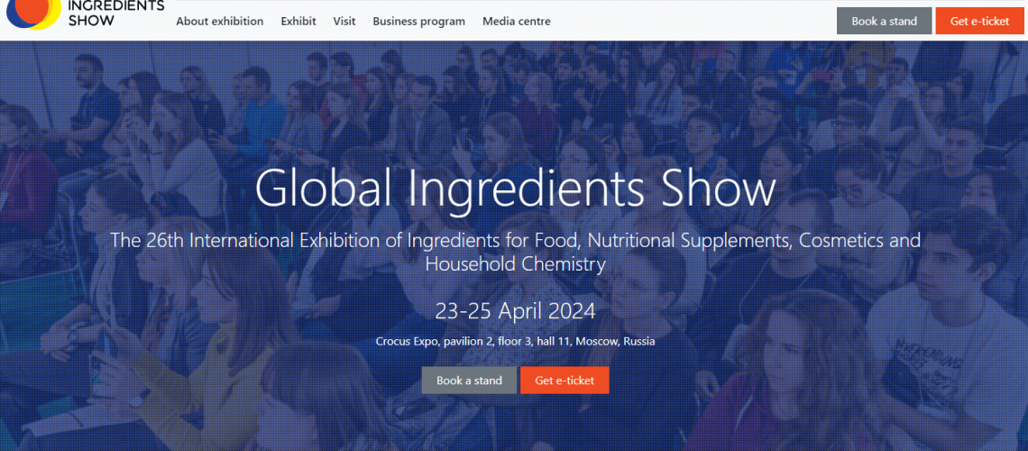 Global Ingredients Show 2024. Robios.